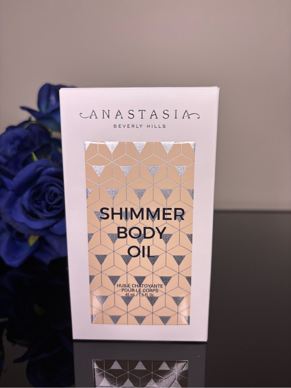 NWT Anastasia Beverly Hills Shimmer Body Oil in White — size 45ml - Picture 3 of 9